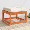 VidaXL Garden Footrest with Cushions, Pallet Pouf, Terrace Coffee Table, Modular Living Room Furniture Balcony, Wax 844701