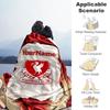 Liverpool Personalized Name Blanket Throw Personalized Blanket Ultra-Soft for Couch Office Chair Picnics Home Decor for All Occasions