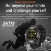 GPS Smart Watch ChatGPT AI 5ATM Waterproof Bluetooth Call Built-in Compass Altimeter Barometric Sport Watch with LED Flashlight