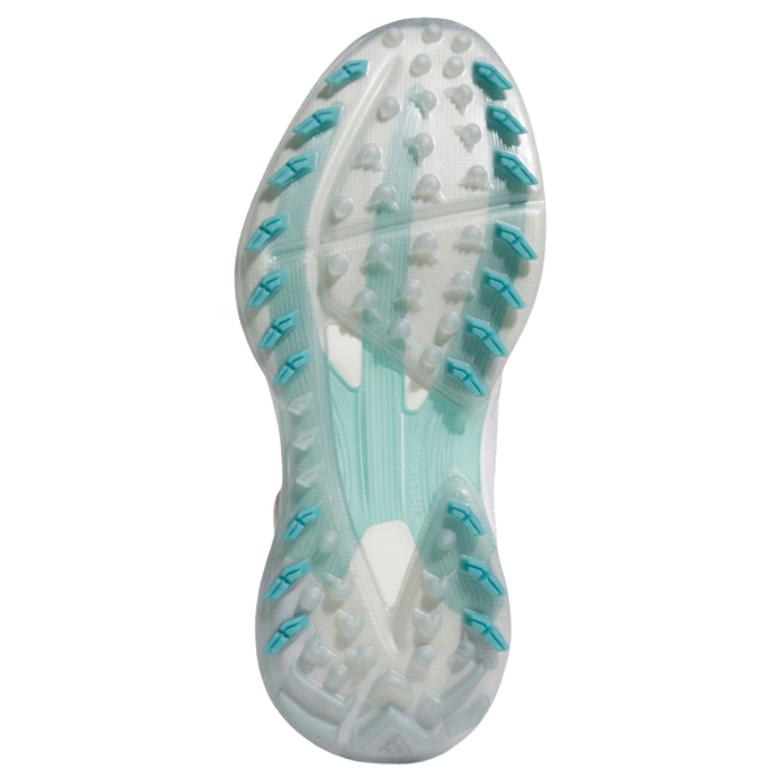 Adidas Adizero Zg Boa Comfortable Versatile Durable Low Top Golf Shoes Women Sneakers White Silver JQ7751