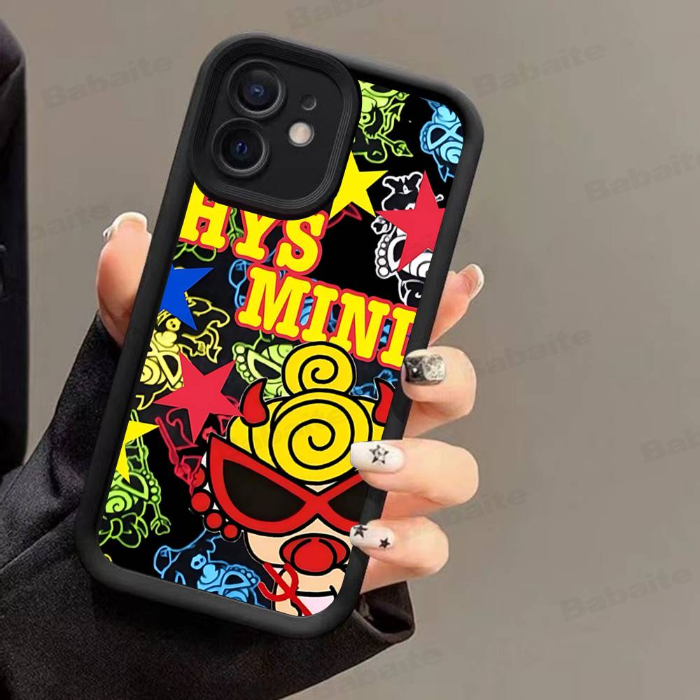 Fashion H-Hysteric Mini Phone Case For IPhone 17 16 15 14 13 12 11 Pro Max Plus Silicone Shockproof Case