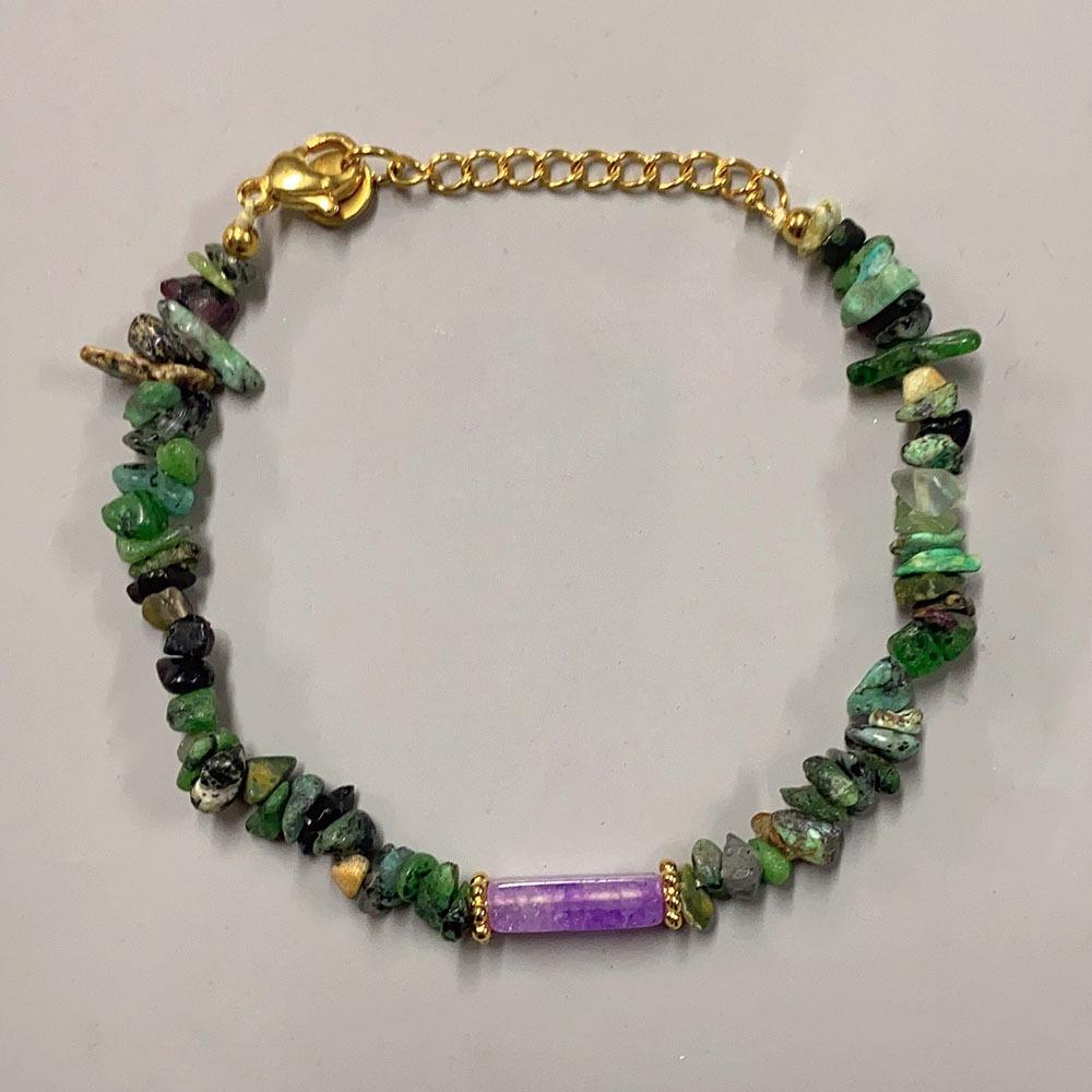 Feeling Spar Mix and Match Armband Natur Süßwasserperlen Armband Reisetrend Matching