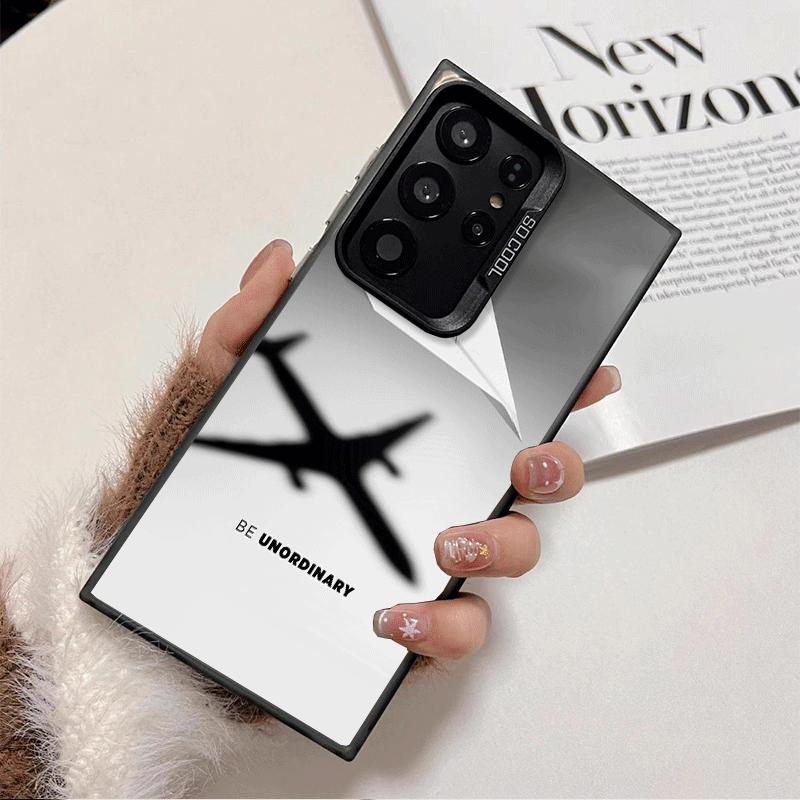 

Paper Airplane Boat Dream Shockproof Phone Case for Samsung Galaxy S26 Edge S25 Ultra S24 FE S23 Plus S21 Cover Anti Fall Fundas Samsung S26 Ultra