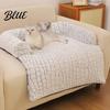 Easy-to-wash Dog Furniture with Anti-Slip Calming Plush Bed Pet Option Couch Thermal Cat Easy-to-clean Bottom