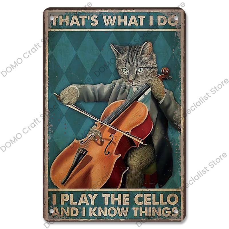 Retro Music Poster Metal Tin Signs Music CD Radio Guitar Singer Vintage Metal Plate Wall Decor Music Party Bar Club Living Room