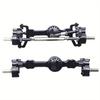 MN 99S Aluminum Alloy CNC Full Metal Front Rear Portal Axle Set For 1/12 MN MN99S MN98 D90 D91 D99 D99S MN90 RC Car Upgrade Part