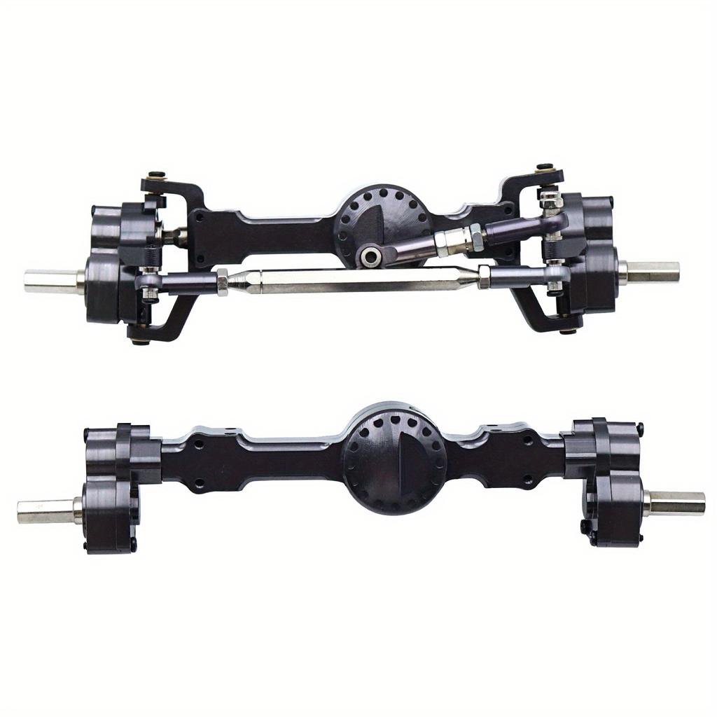 MN 99S Aluminum Alloy CNC Full Metal Front Rear Portal Axle Set For 1/12 MN MN99S MN98 D90 D91 D99 D99S MN90 RC Car Upgrade Part