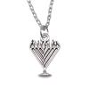 Hair Dryer Charm Necklace Hairstylist Hairdresser Pendant Salon Stylist Gift Jewelry 43cm Chain