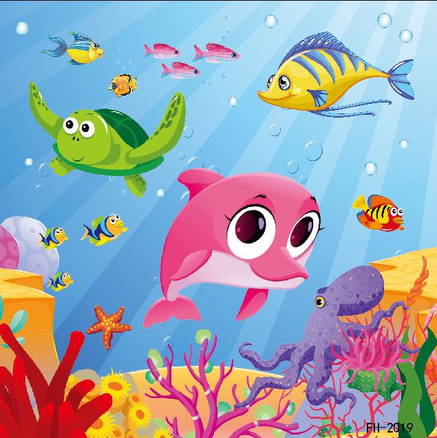 20-Piece Wooden Kids' Puzzle Board - Cartoon Animals