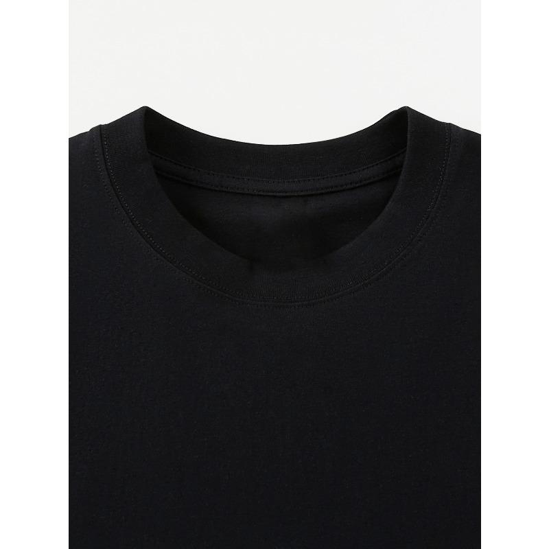 European Size Trendy Short-Sleeve T-Shirt for Men, New Loose Stylish Print Casual Summer Top,Comfortable Fashionable Tee Tops