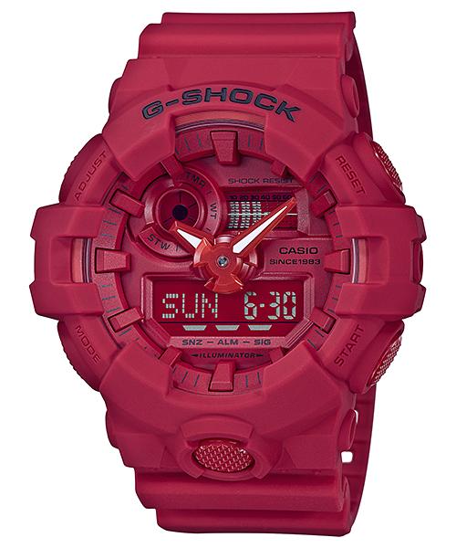 

Casio G-SHOCK Men s Resin 200M Water Resistant Analog Shock Resistant Quartz Watch GA-735C-4A