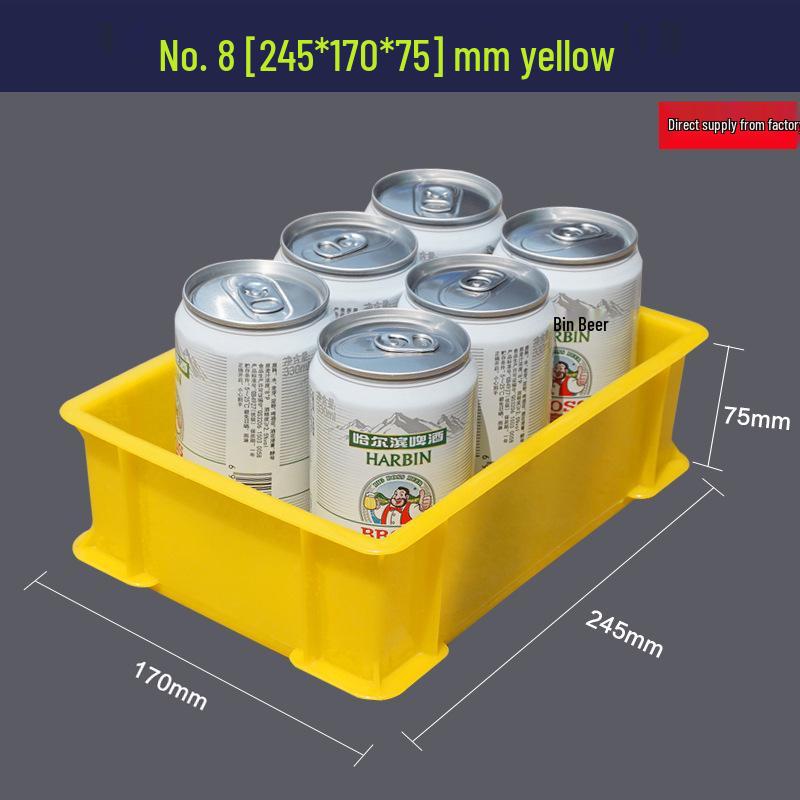 Rechteckige Kunststoff-Teile- & Schrauben-Aufbewahrungsbox für Werkzeuge & Logistik