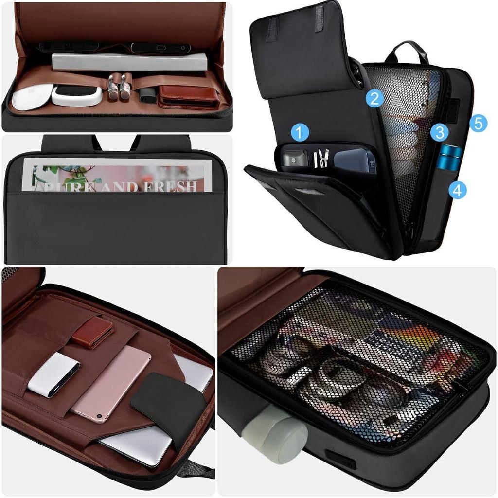 15-16 Inch Laptop Bag Lightweight Expandable Backpack