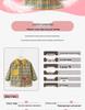Autumn/Winter Waterproof Coveralls for Babies - Children's Crystal Velvet Stain-Resistant Plaid Bib Shirt & Outerwear