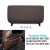 For BMW 5 6 7 Series G30 G31 G32 G11 G12 520 525 528 630 740 Car Seat Back Panel Leather Backrest Storage Pocket Cover