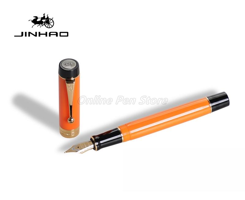 

Jinhao 100 Ювілейна Смоляна Ручка EF/F/M/Зігнутий Тонкий Перо 0.38мм Ручка-Перо Офіс Школа Оптом Письмовий Подарунок Аксесуари для Ручок Fine Nib 0.5mm