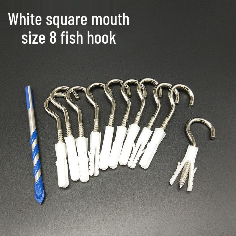 Sheep Eye Light Hook: Small Yellow Fish Expansion Hook with Ring for Hanging Lanterns