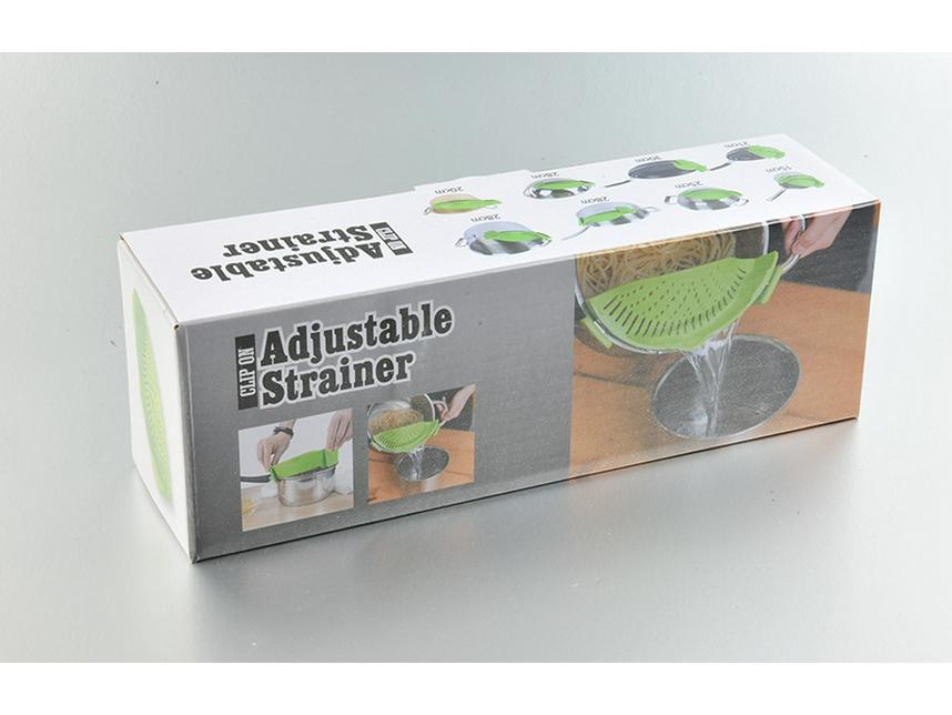 Silikon Topfrand Sieb – Kreativer Nudel- & Gemüsefilter mit Überlaufschutz