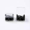 Beauty Makeup Dual-Hole Sharpener for Eyeliner and Eyebrow Pencils
