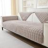 Solid Color Non-slip Sofa Cover Thicken Soft Plush Sofa Cushion Towel for Living Room Furniture Decor Slipcovers Couch Covers