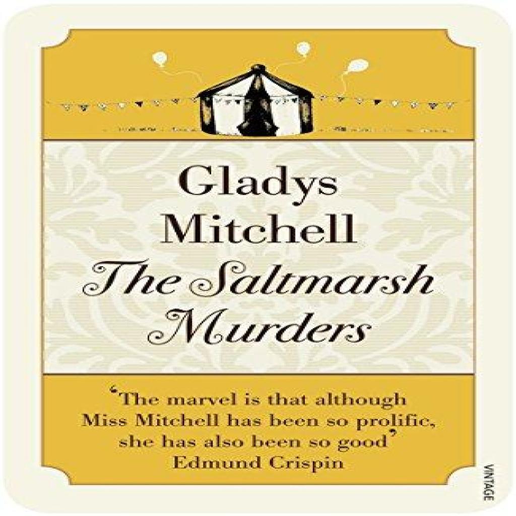 The Saltmarsh Murders by Gladys Mitchell Paperback Book 9780099526193