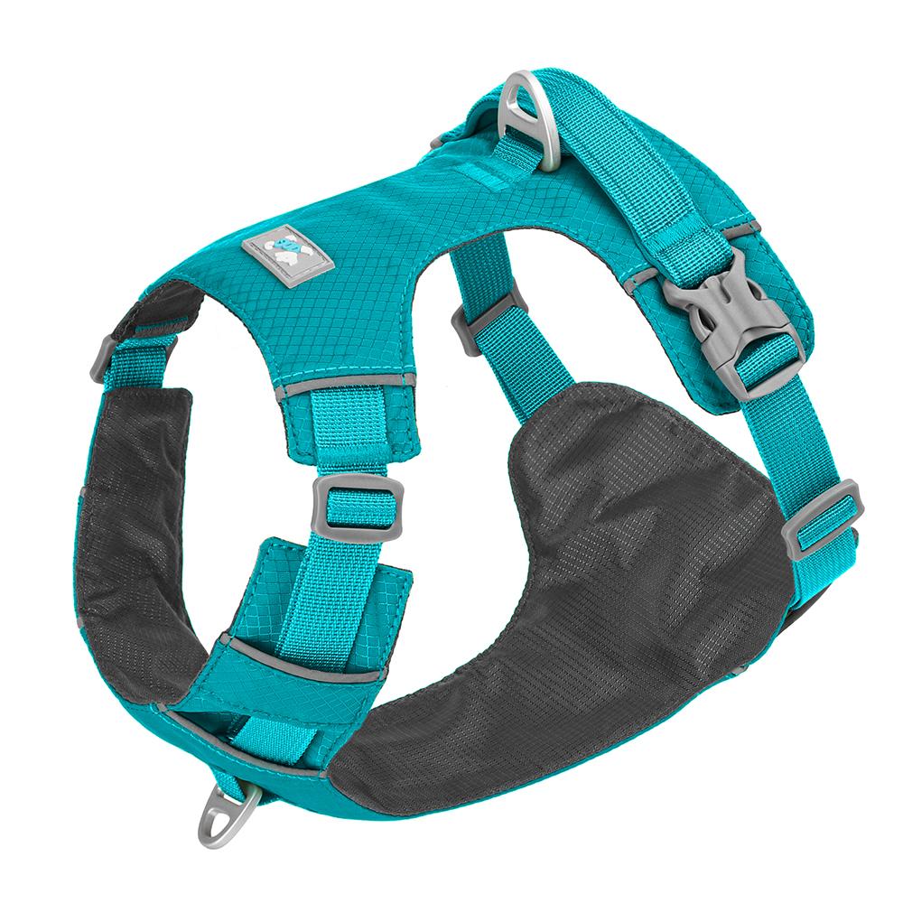 Reflektierendes Nylon Hunde Geschirr Verstellbare Hunde Geschirre Wasserdichte Haustierweste mit Kontrollgriff für Kleine Große Hunde Bulldogge Mops