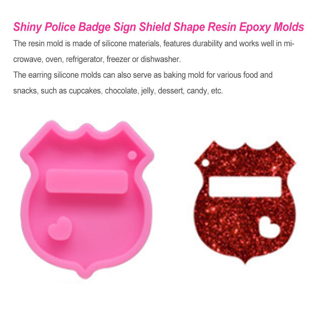 Harz Epoxid Gießformen Silikon Schmuck Schild Form Herstellung Kunst Glänzend Handgefertigt Hängende Formen Halskette