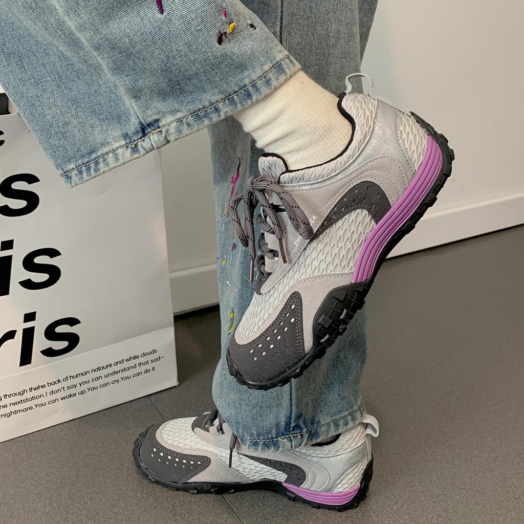 Queen Fan retro versatile platform white shoes women's 2025 new autumn skirt soft-soled German training sneakers