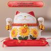 Lucky Cat Ceramic Ornaments - Cute Cartoon Decorations & Creative Gifts