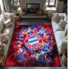 Bayern Munich Printed Flannel Area Rug Non Slip Soft Polyester Floor Carpet Indoor Decor Mat for Bedroom Living Room Sofa Game Room Home Decoration