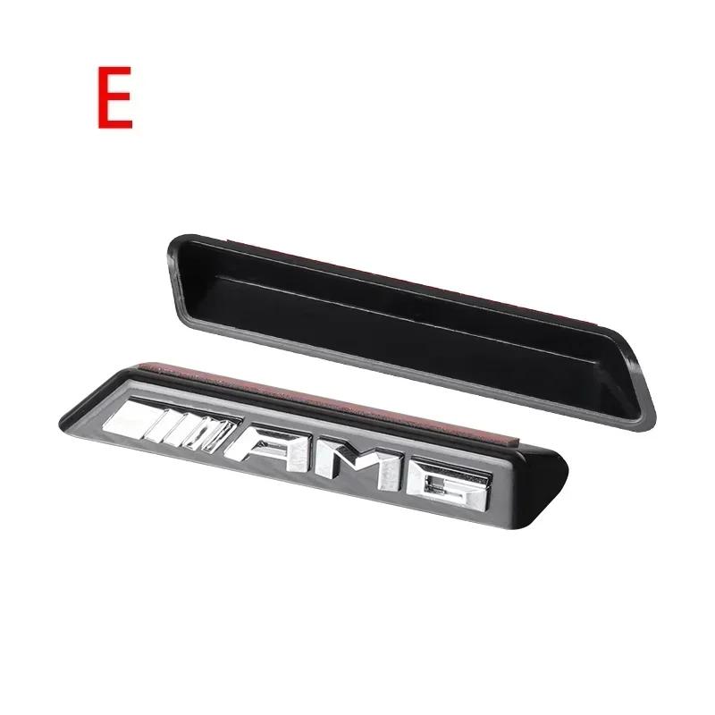 NEW 3D ABS AMG Grill Grille Emblem Grille Sticker Emblem Badge Stickerr AMG Mercedes-Benz W463 W464 W461 G63 G65 Car Accessories