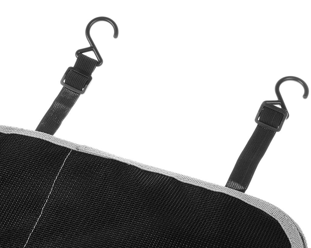 Car Seat Back Organizer Multi-Pocket Storage Bag Oxford Cloth Bag Anti-Kick Pad