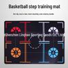 Indoor Basketball Footwork and Dribbling Training Pad for Kids and Adults - Shock Absorption & Noise Reduction