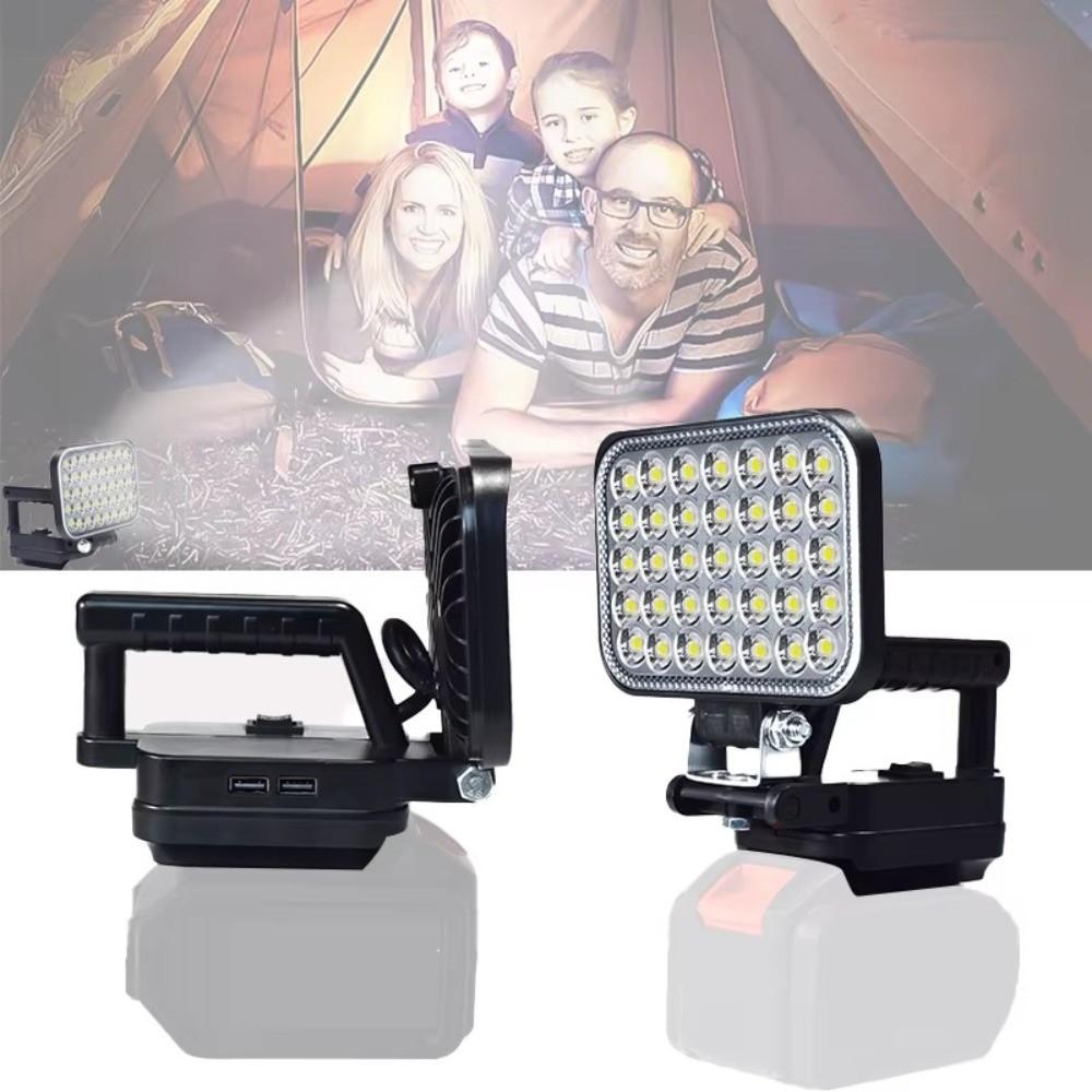 3/4/5/8in LED Work Light Adjustable High Brightness Outdoor Searchlight Universal Portable Work Lights
