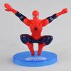 7Pcs/Set Super Heroes Spiderman Dolls Action Figure Statue Table Cake Decor
