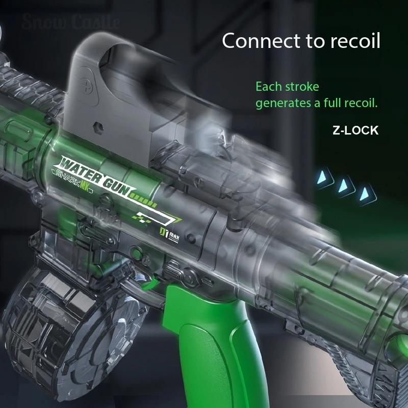 Non-Toxic New Water Gun M416 Electric Toy High Pressure Fully Automatic M416 Rifle Adult Children And Children Summer Games Beach Pool Toys