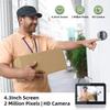 2025 NEW Tuya WiFi Door Bell Camera 4.3 Inch Wireless Doorbell For Home 2-way Audio Night Vision  Smart Home