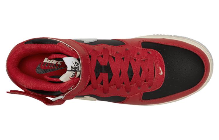 Nike Air Force 1 Mid LV8 Split Nero Rosso DZ2554-001