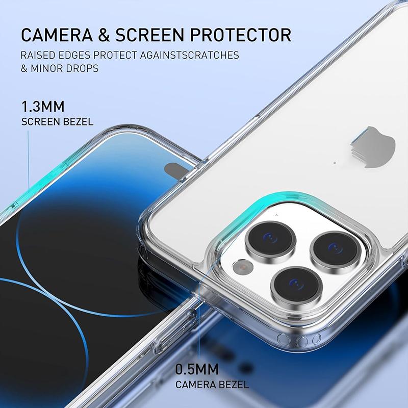 Ultra dünne Silikonhülle für iPhone 15 14 Plus Mini 11 Pro XS Max X XR SE 7 8 Transparent Weich durchsichtig Cover Hülle