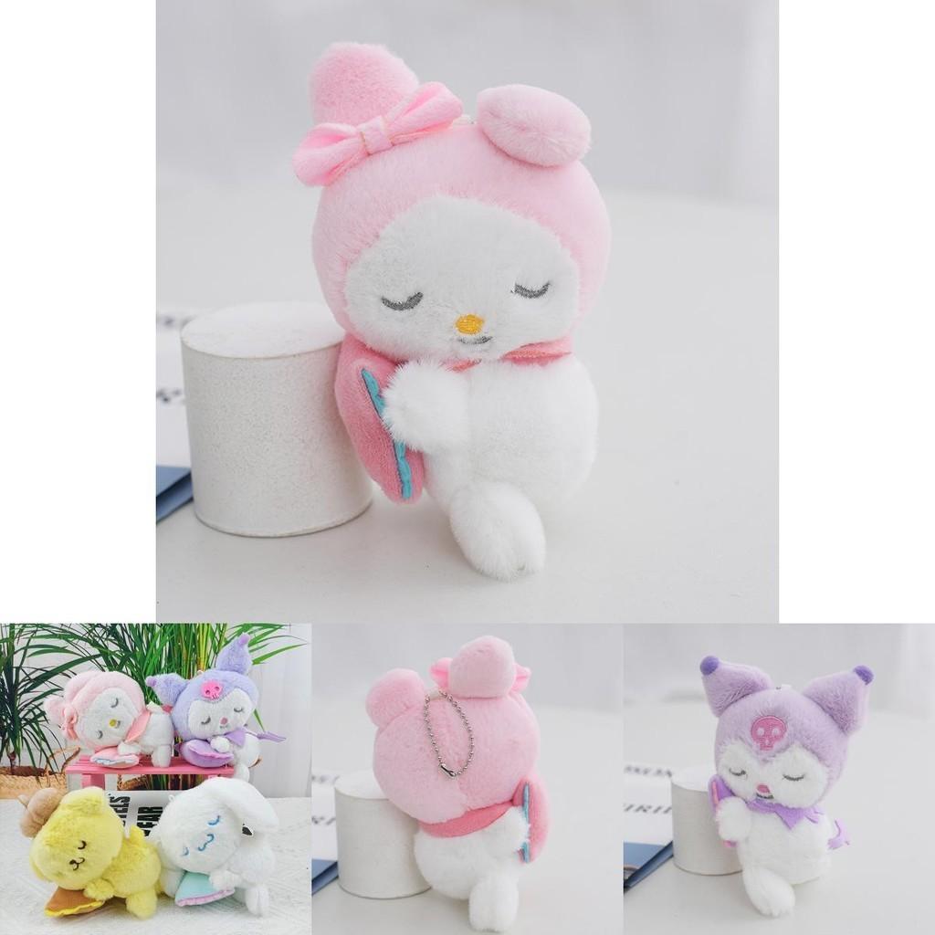 Adorable Stuffed Animal Bag Three-eyed Alien Dog Design Ideal For Travel And Everyday Use