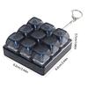 Tastiera Tester a 9 Tasti ad Alta Trasparenza per Tastiere Meccaniche con Funzione di Test per il Gaming
