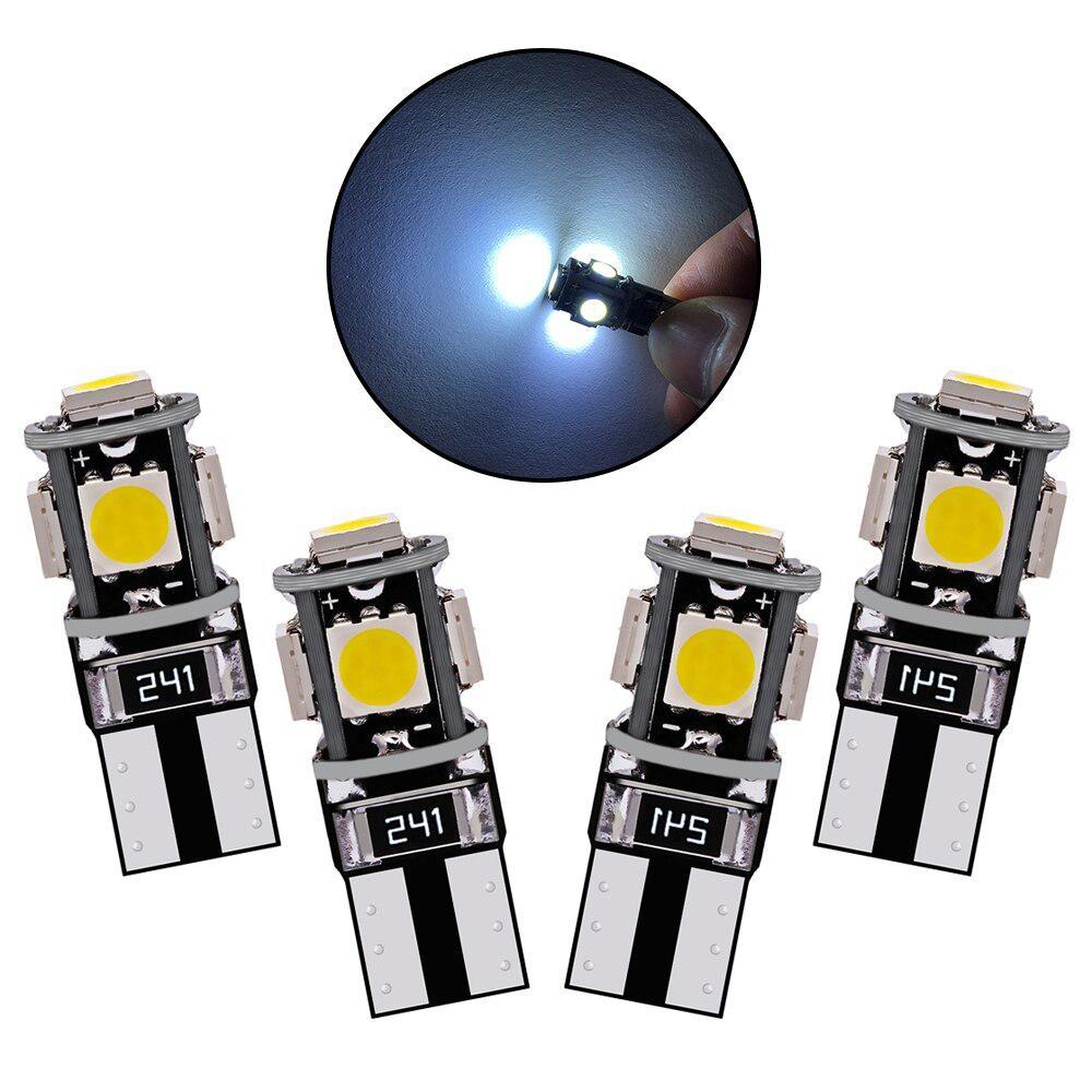 Canbus Weiß Blau Rot Gelb Grün T10 5smd 5050 Led Auto Licht W5w 194 241 Fehler Glühbirnen