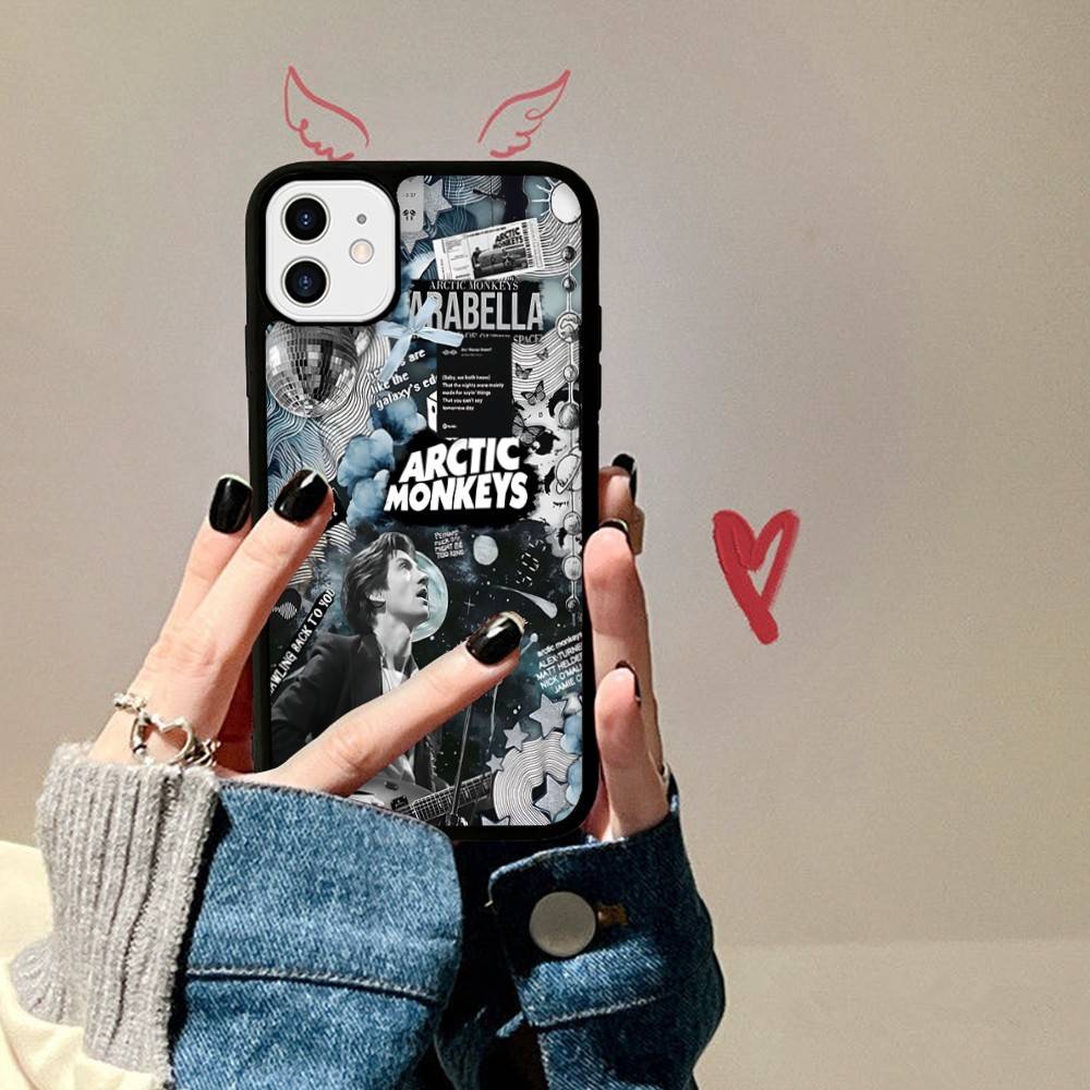 Rock Band A-Arctic M-Monkeys For IPhone 17 16 15 14 13 12 11 Pro Max Plus Mini PC+TPU Back Phone Cover