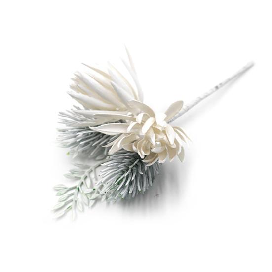 

Уникальный искусственный цветок, прочный, долговечный, износостойкий. белый