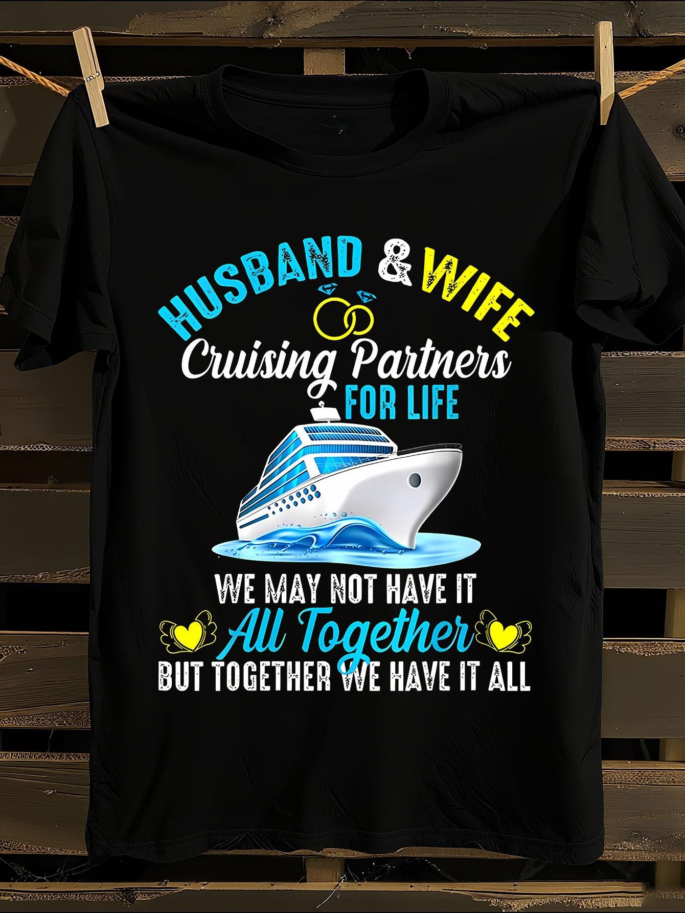 Couples Matching Cruise T-shirt XXXL