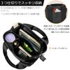 [Sitengle] Women's Canvas Tote Bag, Shoulder Bag, 2-Way Crossbody Bag with Compartments, Mini Tote, Small Handbag, Simple, Solid Color, Lightweight,