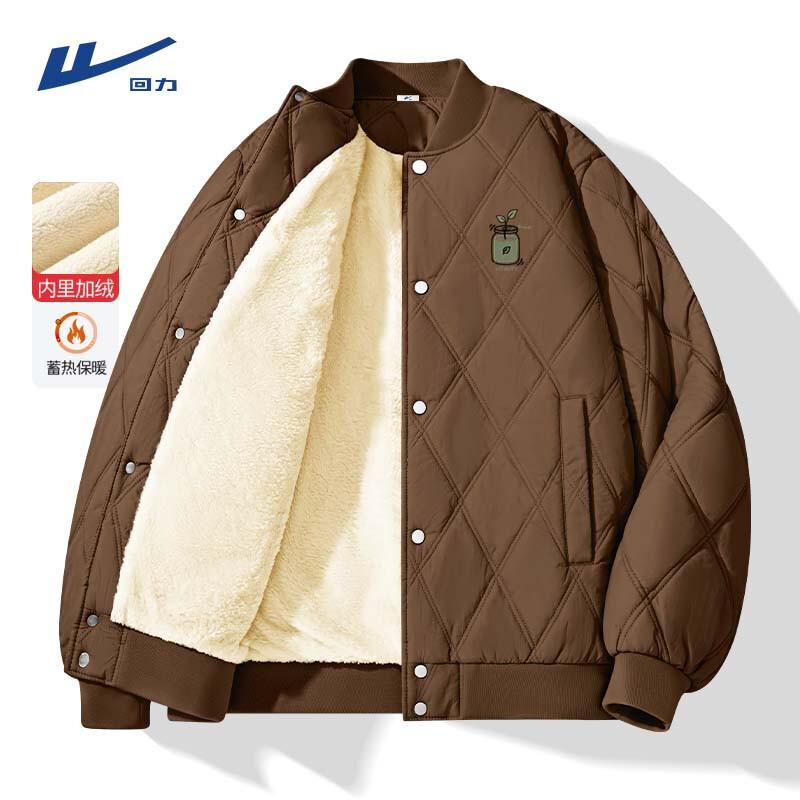 Warrior Men s Winter Fleece-Lined Baseball Jacket 3XL