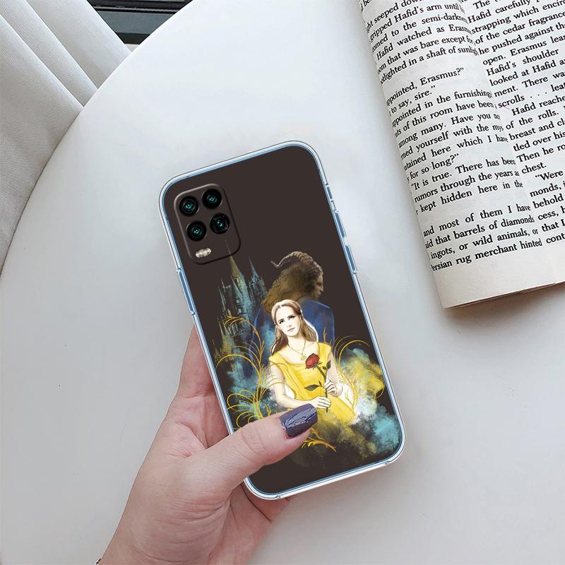 Beauty and the Beast Transparent Phone Case for Motorola Moto G7 G8 G9 G84 G85 G73 G24 G15 Z2 Play Power Plus