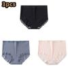 3 Pcs/lot Women's Underpants Soft Cotton Panties Girls High Waist Briefs Striped Panty Sexy Female Underwear Big Size M-XXL