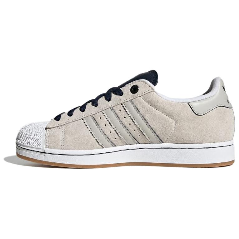Adidas Originals Superstar 2 Abrasion Resistant Low top Skateboard Shoes Unisex White JI0132